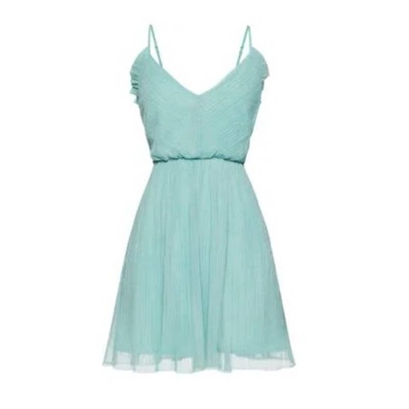 BCBGeneration Sleeveless Pleated Cocktail Dress - Picture 3 of 3